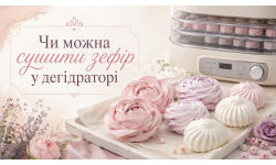 Чи можна сушити зефір у дегідраторі: температура та правила сушіння