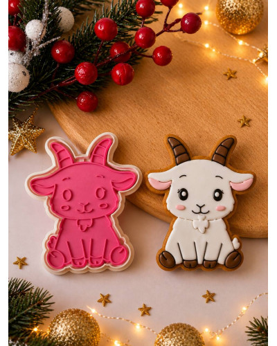 Формочка-вирубка для пряників Коза 2
