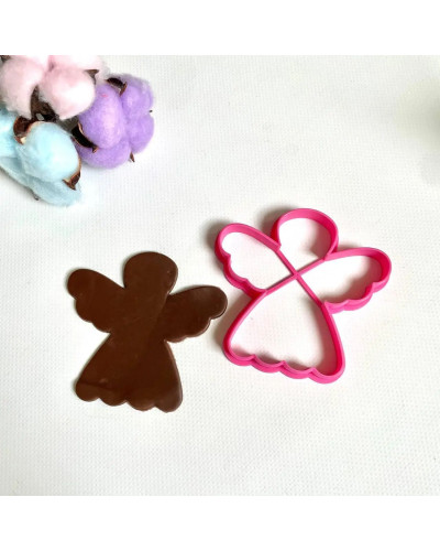 Формочка-вирубка для пряників Ангел 8 9 см
