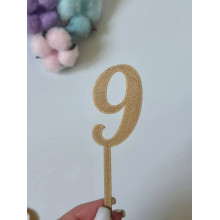 Топер цифра 9