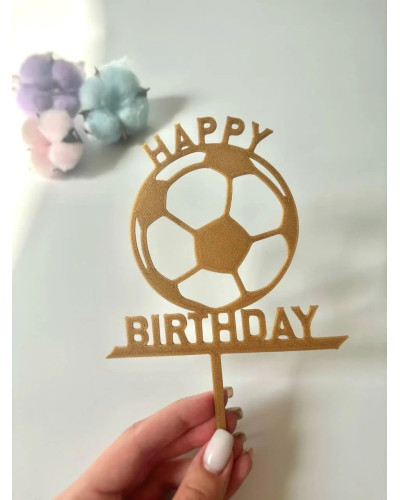 Топер HAPPY BIRTHDAY 2