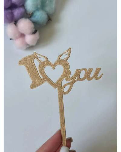 Топер Love 2 Розовый 