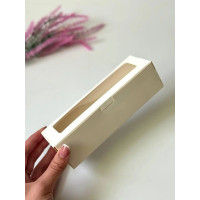 Складна коробка для зефіру  18,5 х 5,5 х 5 см