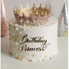 Топер акриловий birthday princes