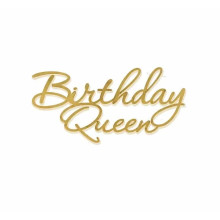 Топпер акриловый birthday queen 2