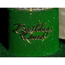 Топпер акриловый birthday queen 2