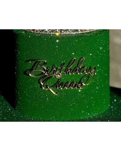 Топпер акриловый birthday queen 2 