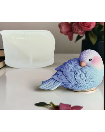 3D Силіконовий молд - Пташка 2