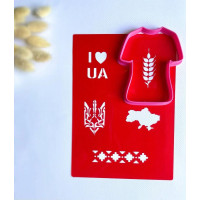 Форма та трафарет Патріотичний 3
