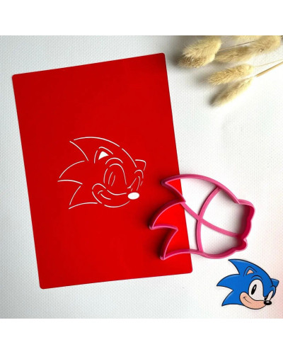 Форма та трафарет Sonic 