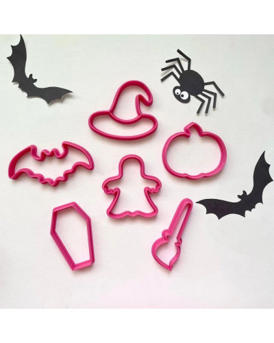 Формочка-вырубка для пряников Набор Halloween 